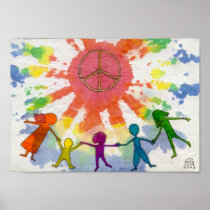 Embrace Peace Mixed Media Artwork