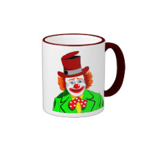 EMBRACE YOUR CLOWN, Clown Ceramic Mug
