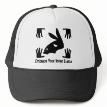 Embrace Your Inner Llama Mesh Hat