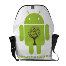 Embrassez l'écosystème (l'arbre de Droid Brown d'i Sacoches