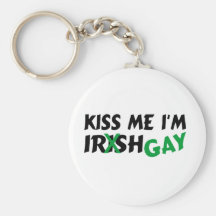 Embrassez-moi l'homosexuel Im irlandais Porte-clefs