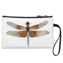 Embrayage de libellule pochette avec anse