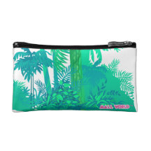 Embrayage tropical trousses make-up