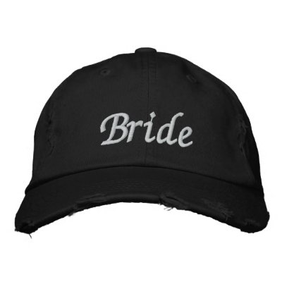 Embroider Gifts Bride Hat | Cap Embroidered Hats