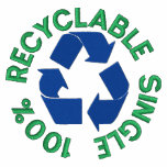 Embroidered 100% RECYCLABLE SINGLE Jacket