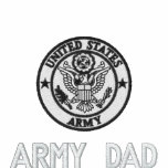 Embroidered Army Dad Emblem Polo