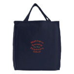Embroidered Bag2 with school name and teacher