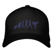 Embroidered Black Belt Karate martial arts sports Embroidered Hat