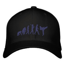 Embroidered Black Belt Karate martial arts sports Embroidered Hat