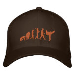 Embroidered Brown Belt Martial Arts Karate Cap embroidered hats