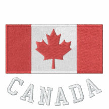 Embroidered Canada basic hooded sweater Embroidered Hoody