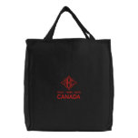 Embroidered CANADA Monogram Tote Bag SOuvenir