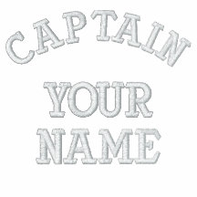 Embroidered Captain AA THERMAL FLEECE HOODIE