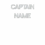 Embroidered  Captain  Shirt Polo Shirts