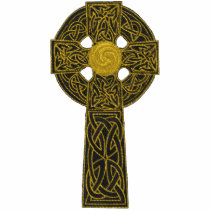 Embroidered Celtic Cross