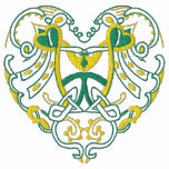 Embroidered Celtic Heart Tees embroidered shirts