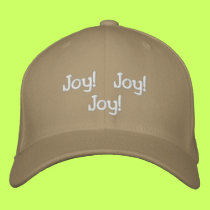 Embroidered Christmas Sayings embroidered hats