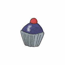 Embroidered Cupcake Embroidered Polo Shirt