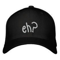 embroidered eh? CANADA hat Embroidered Baseball Cap