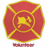 Embroidered Firefighter Badge embroidered shirts