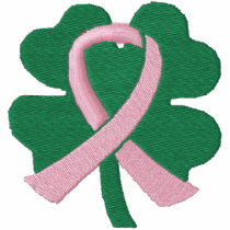 Embroidered Four-Leaf Clover Ribbon