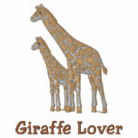 Embroidered Giraffe Tees embroidered shirts