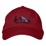 Embroidered Grey Logo Cap