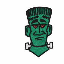 Embroidered Halloween Frankenstein