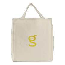 Embroidered HandBag w Tamarack (Lt Green)