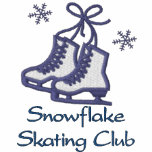 Embroidered Ice Skates with Custom Text embroidered shirts