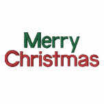 Embroidered Merry Christmas Polo