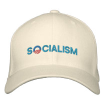 EMBROIDERED OBAMA HAT - Socialism Embroidered Hat
