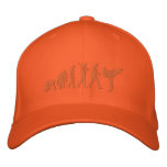 Embroidered Orange Belt Karate Martial Arts Cap embroidered hats