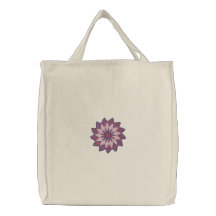 Embroidered Patriotic Star Tote bag