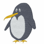 Embroidered Penguin Women T-Shirt