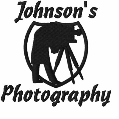 Embroidered Photography Polo Shirt by ThreadHeadLTD