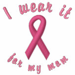 Embroidered Pink Ribbon Jacket or Shirt