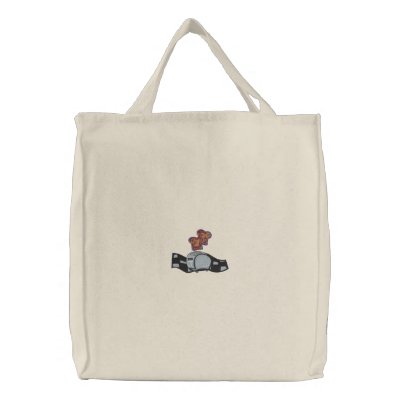 Embroidered Retro Toaster - Toast Popping Up by VoXeeD
