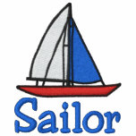 Embroidered Sailboat T shirt