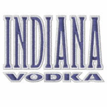 Embroidered Sherpa Hoodie w/ Indiana Vodka