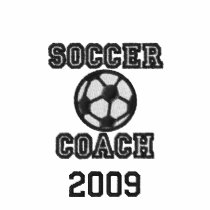 Embroidered Soccer Coach shirt Embroidered Shirt