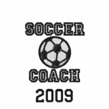 Embroidered Soccer Coach shirt Embroidered Shirt