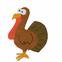 Embroidered Turkey Polo Shirt
