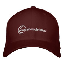 Embroidered White Logo Hat Embroidered Hat