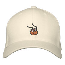 Embroidered Wool WyzAnt Flex Fit Hat - Natural Embroidered Hat
