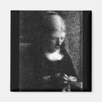 Embroidering  by Seurat magnets