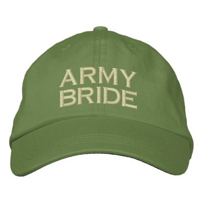 Embroidery Bride Baseball Cap