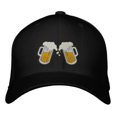 EMBROIDERY - Cheers Beers Embroidered Baseball Caps by VoXeeD