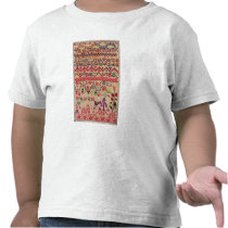 Embroidery sampler t-shirts