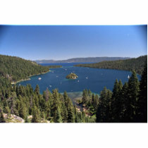 Emerald Bay, Lake Tahoe, California, USA Cut Out